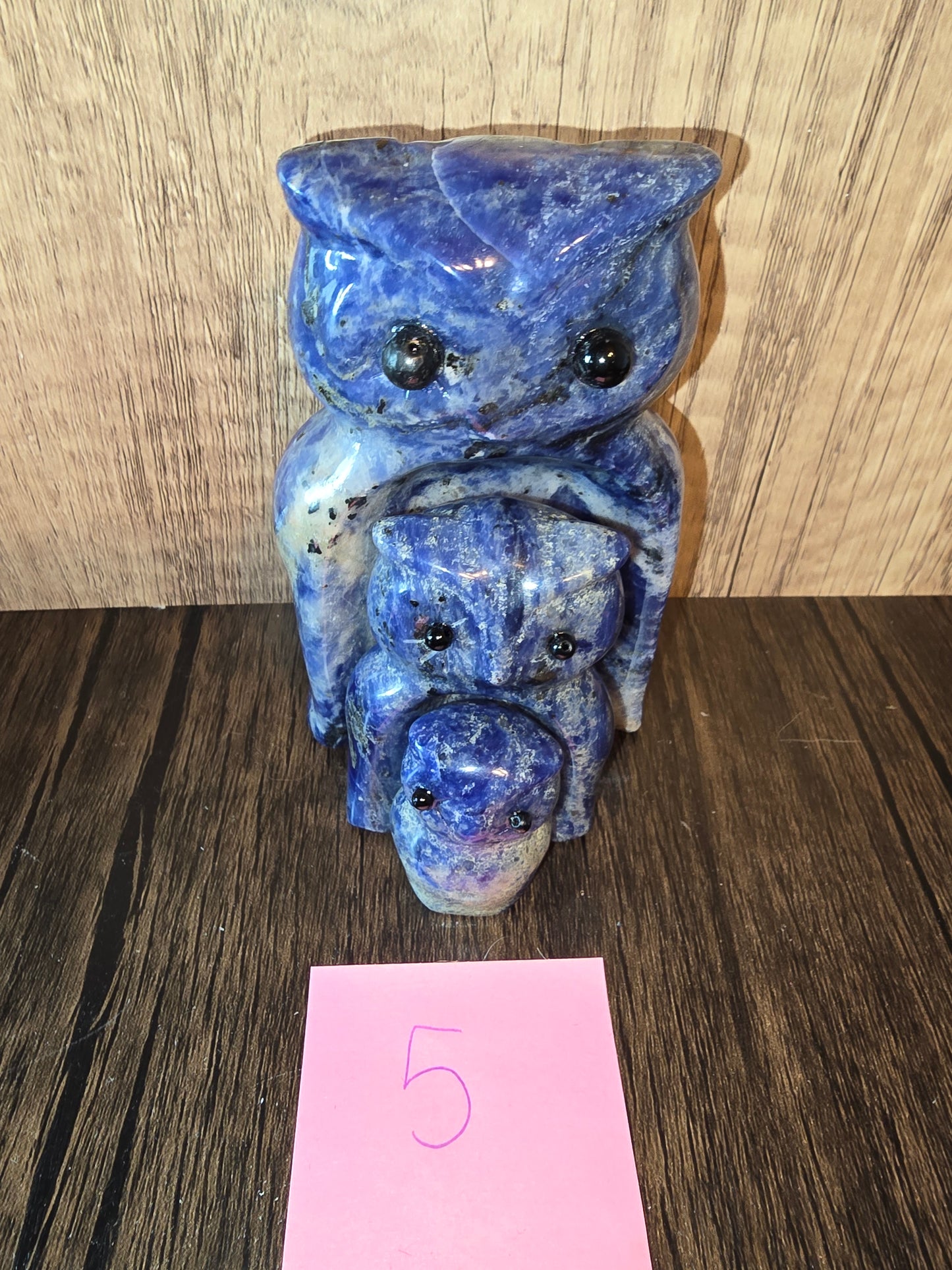 Sodalite Owl Family