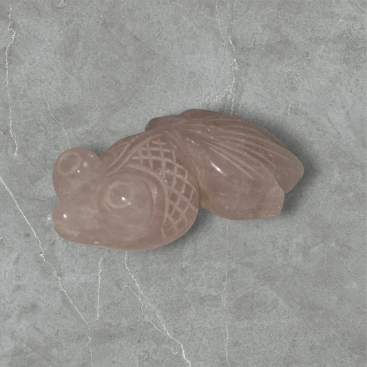 Rose Quartz Koi fish