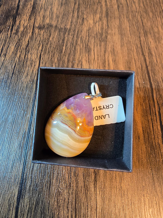 Amethyst Agate Necklace