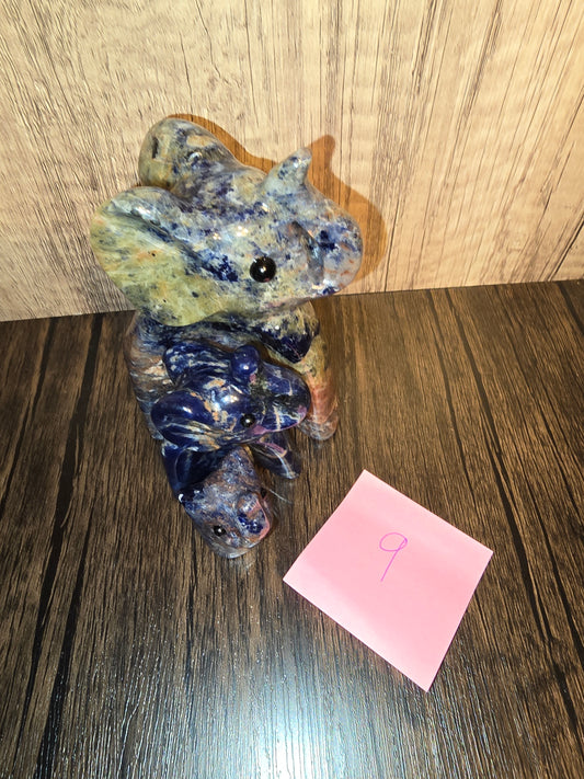 Sodalite Elephant Family